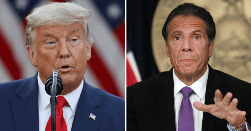 Andrew Cuomo slams Donald Trump for withholding Covid-19 vaccine from NY, Internet agrees: 'Time for him to go'