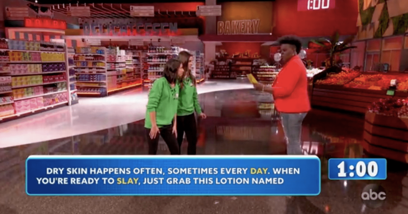 'Supermarket Sweep': Team Chocolate, team Olive and team Jalapeno battle it out for $100,000