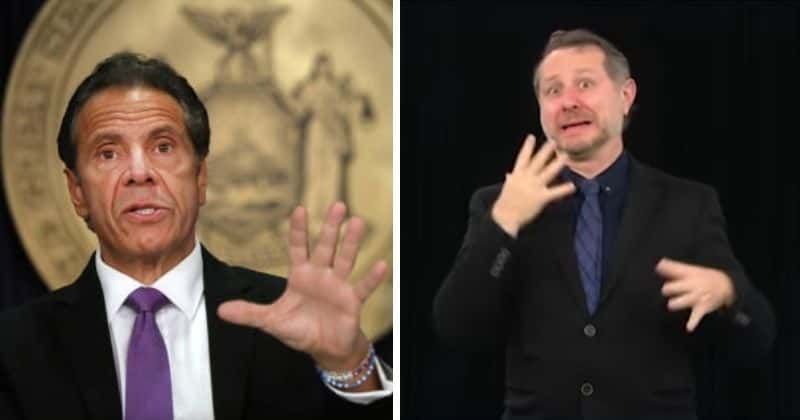 Who is Arkady Belozovsky? Andrew Cuomo's ASL interpreter hailed ‘star’ as governor goes 'Al Pacino' on reporter
