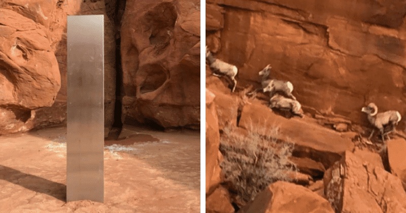 What is the mysterious metal structure in Utah? Scientists find monolith akin to one in film '2001: A Space Odyssey'