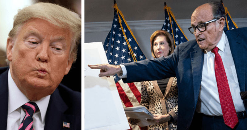 Donald Trump thinks Rudy Giuliani and legal team are ‘fools making him look bad’ after firing Sidney Powell: Report