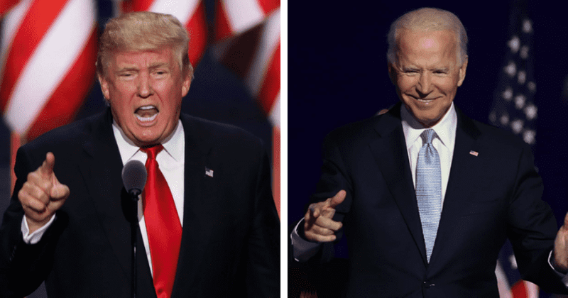 Donald Trump told to 'step aside' as he posts 'America First' hours after Joe Biden tweets 'America is back'