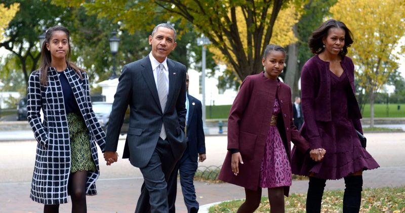 Barack Obama reveals Sasha and Malia were part of protests against police brutality: 'Couldn't be prouder'