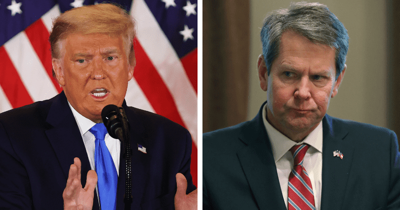Donald Trump regrets endorsing 'disaster' Georgia Gov Brian Kemp, Internet says 'must be a good guy then'