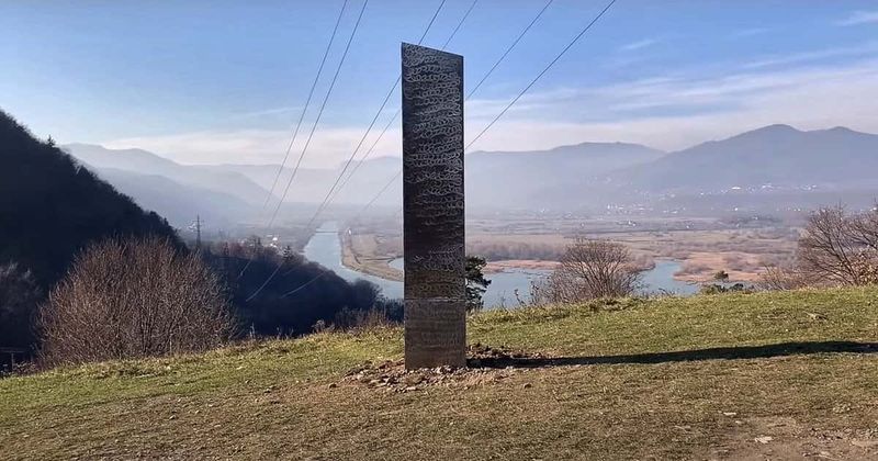 Is this an alien invasion? Metal monolith appears in Romania after Utah one vanishes, leaves Internet baffled