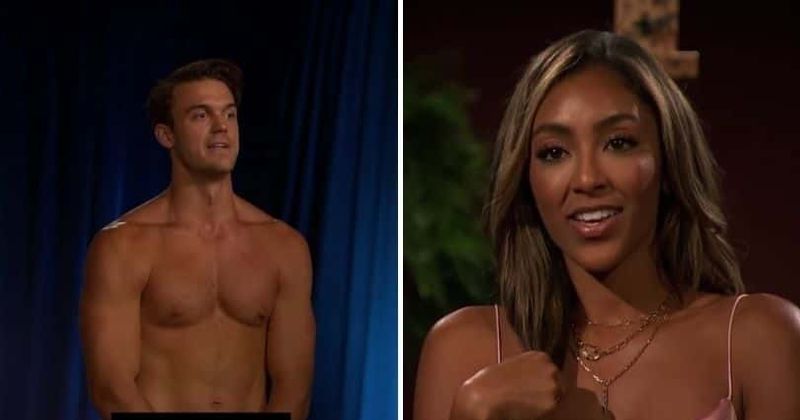 'The Bachelorette': Tayshia feels like the luckiest girl in the world as Ben strips, fans say it's 'creepy AF'