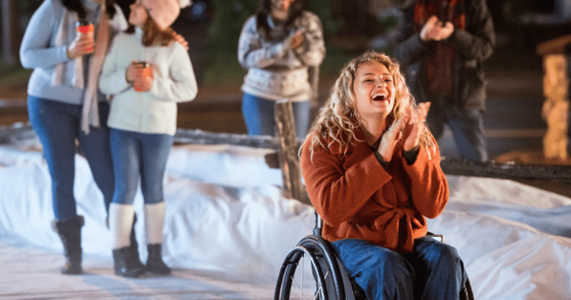 'Christmas Ever After' Review: Wheelchair-bound actor Ali Stroker provides a charming take on 'perfect love'