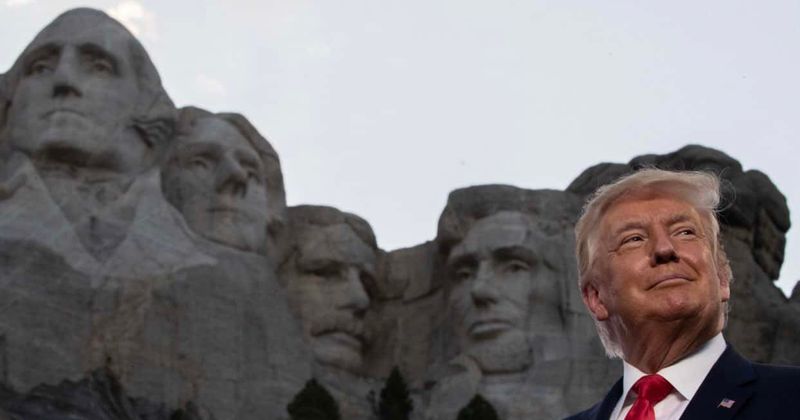 Ivanka shares photo of Trump at Mount Rushmore, Internet says he can be part of ‘Mount Rushmore of shame’