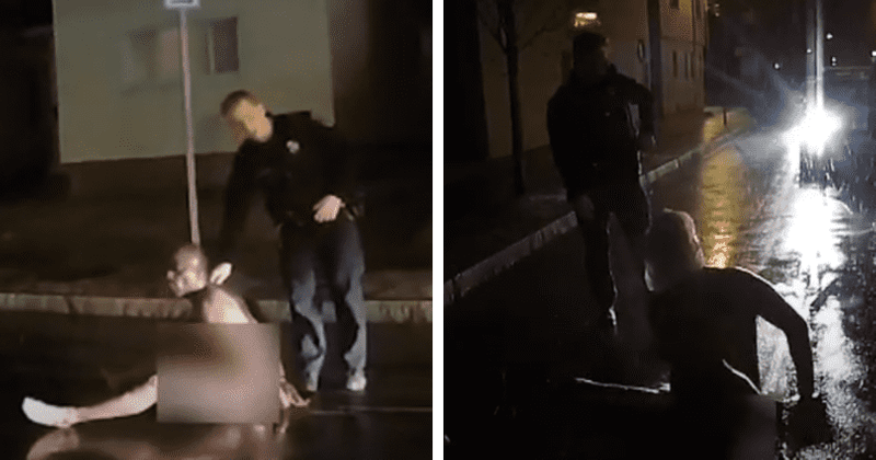 Daniel Prude death: New footage shows moment he choked on his vomit in 'spit hood' as cops held him face down