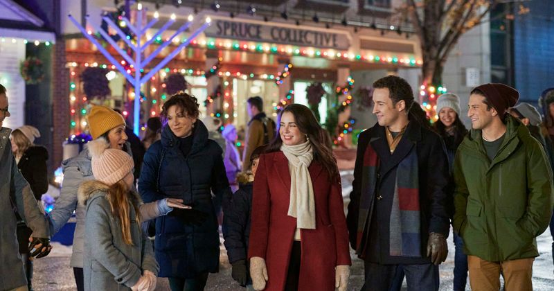 'Love, Lights, Hanukkah!': Meet Mia Kirshner, Brandi Alexander and rest of the cast of Hallmark's holiday film