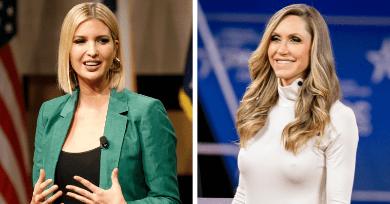 Ivanka suggests Lara Trump will be next in family to run for office as she hails her lead in 2022 Senate poll