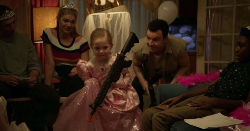 'Shameless': 'Uncle Mickey' steals the show by crashing Franny's princess party and gifting her a toy rifle