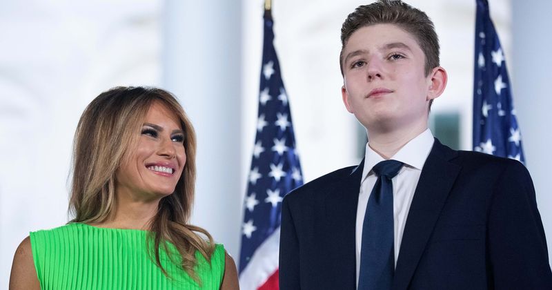 Melania visits $35K-a-year Pine Crest school in Florida for Barron as the Trumps prepare for life after White House