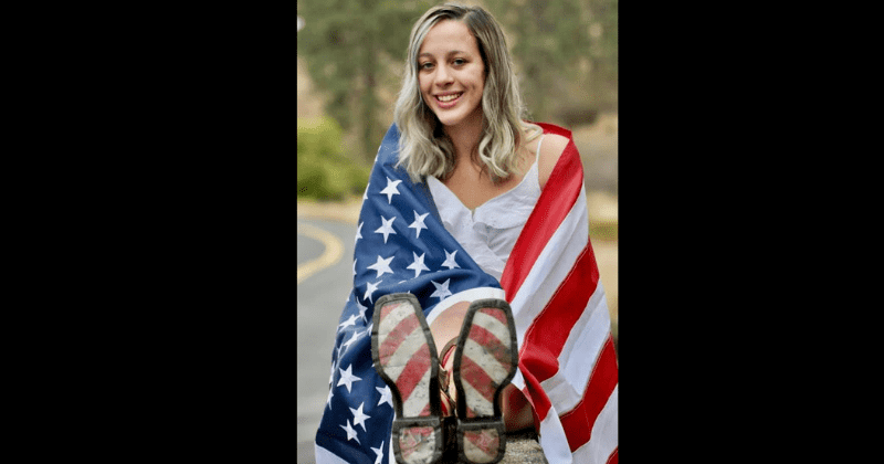Washington high school student's photo rejected for yearbook as she was wearing American flag as a prop