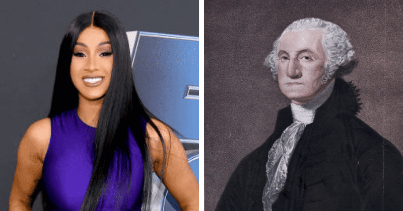 Did former President George Washington live in White House? Cardi B slammed over fears he'd be 'tickling' her feet