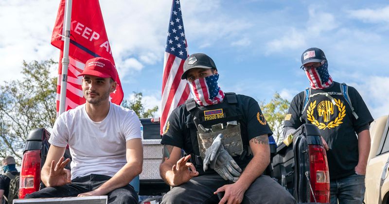 Is Donald Trump a member of the Proud Boys? Right wing group says they've had someone 'at White House for 4 years'