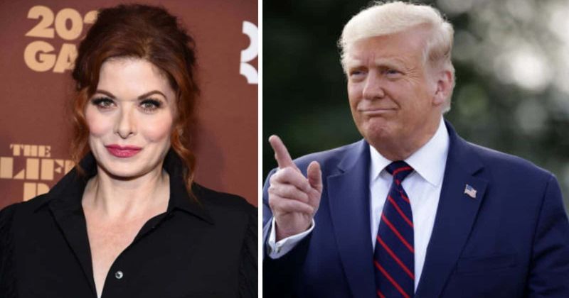 Debra Messing doubles down on hopes of Trump becoming 'most popular boyfriend' in prison after LGBTQ backlash