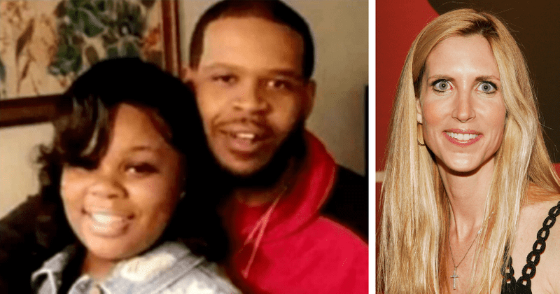 Ann Coulter says Breonna Taylor was knee-deep in 'criminal enterprise', Internet says 'it's racist, horse face'