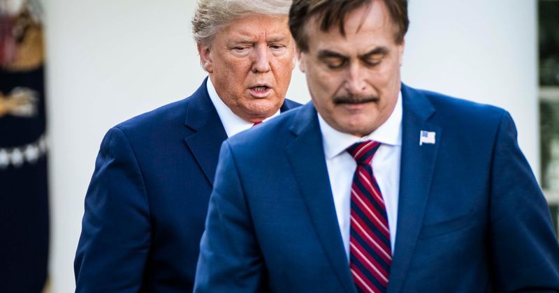 MyPillow CEO Mike Lindell calls on Trump to 'impose martial law' in 7 US states, deletes tweet soon after