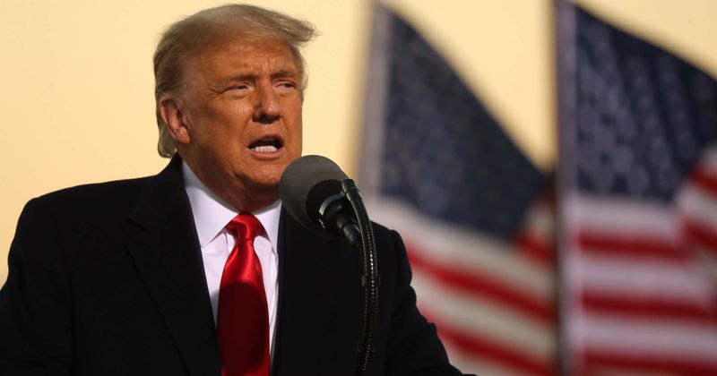 Trump retweets video suggesting Covid-19 was created to 'steal' 2020 election and discredit his achievements