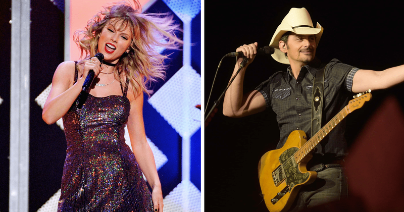Taylor Swift replaced on iconic Nashville mural by Brad Paisley, furious fans trend 'Young Taylor Ran Country’