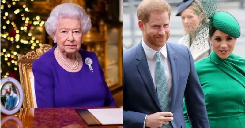 Queen snubs Harry and Meghan in Christmas message, Internet says they've been 'written out of the family'