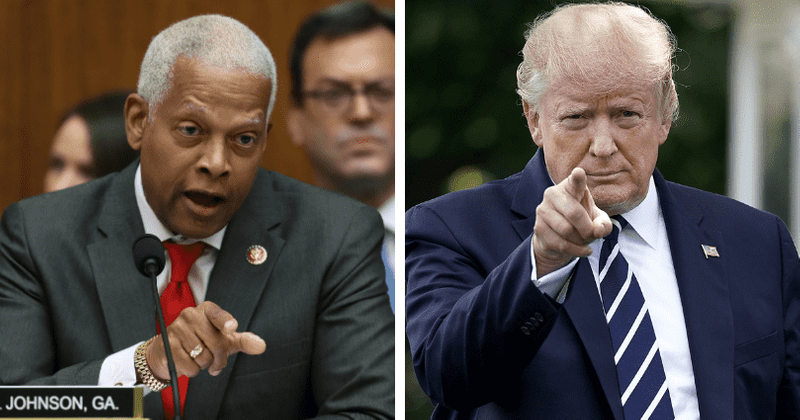 Georgia Rep Hank Johnson says Donald Trump and his followers should be 'perp-walked to jail' like 'Black folks'