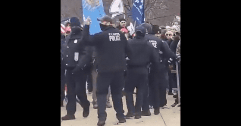 Did cops remove barricades for pro-Trump mob? Internet says 'add a red carpet' as video from Capitol goes viral