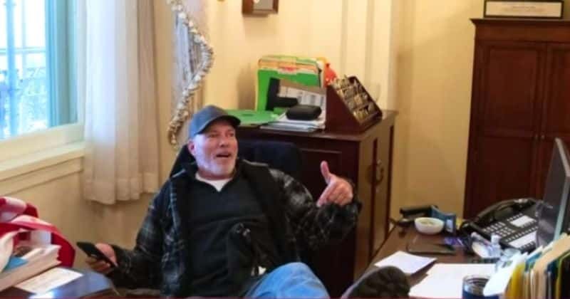 Richard Barnett: How the self-described 'white nationalist' found himself wth his feet up on Nancy Pelosi's desk