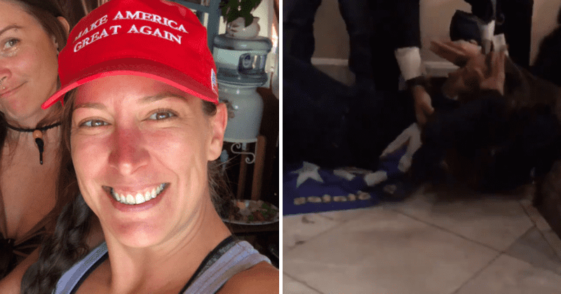 Ashli Babbitt death: Videos show Air Force vet, other rioters smashing door to Speaker’s Lobby when she's shot