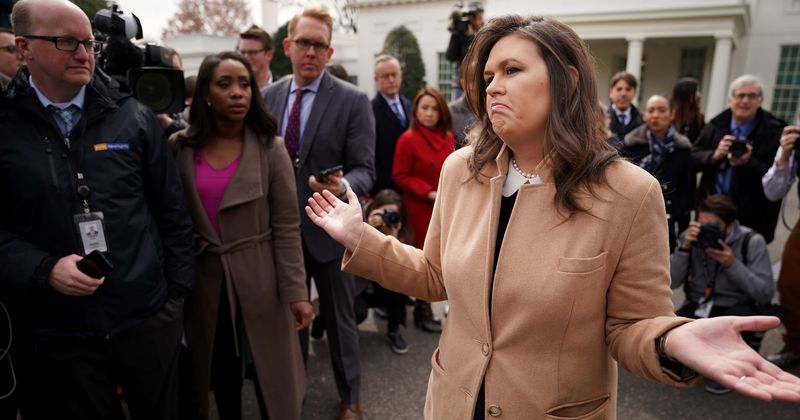Sarah Sanders upset over losing 50K followers as Twitter purges QAnon accounts, Internet slams 'cult mentality'