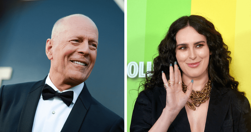 Bruce Willis made to leave LA Rite Aid for being maskless after daughter Rumer told people to 'wear a damn mask'