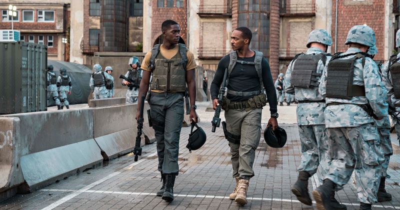 'Outside the Wire': Meet Anthony Mackie, Damson Idris, Emily Beecham and rest of the cast of Netflix film