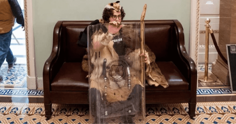 Aaron Mostofsky: Fur-wearing judge's son cries in court as he faces 10 years behind bars over Capitol riots