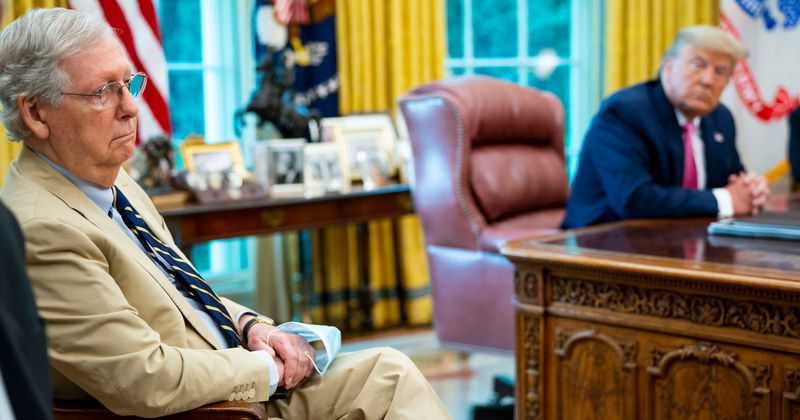 '50-50' chance Mitch McConnell will vote to impeach Trump, wants to rid the GOP of his influence: Reports