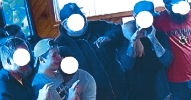 Will Kyle Rittenhouse be banned from pubs? Kenosha shooter shows white power sign, serenaded with Proud Boys song