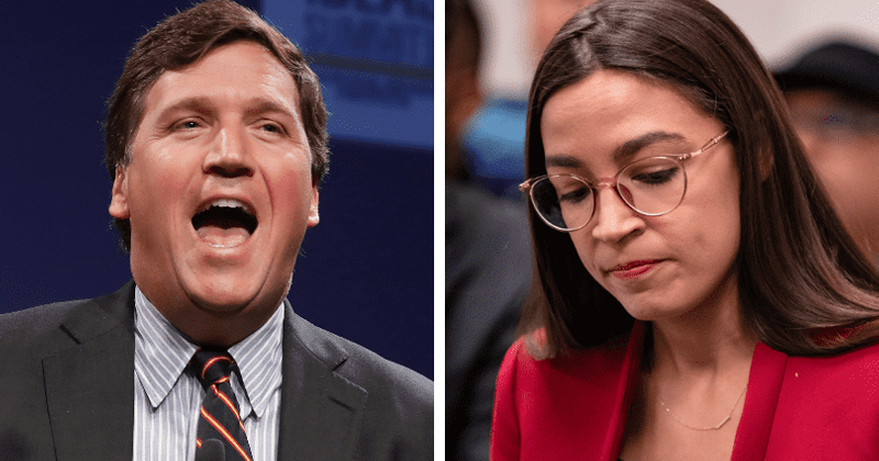 Tucker Carlson mocks AOC for fearing for her life during Capitol riots: 'Sandy’s heart is still beating fast'