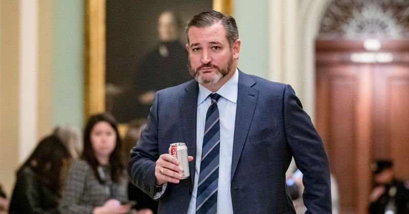 Is the CNN Doritos correction fake? Here's the truth behind viral screenshots of Senator Ted Cruz's QAnon pin