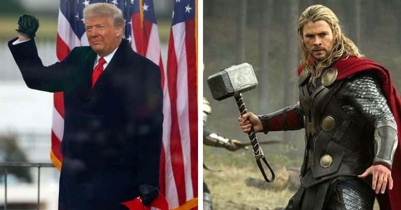 Is Trump a Marvel fan? Thor's hammer among moving out items, Internet says they'll 'boycott all Avenger films'