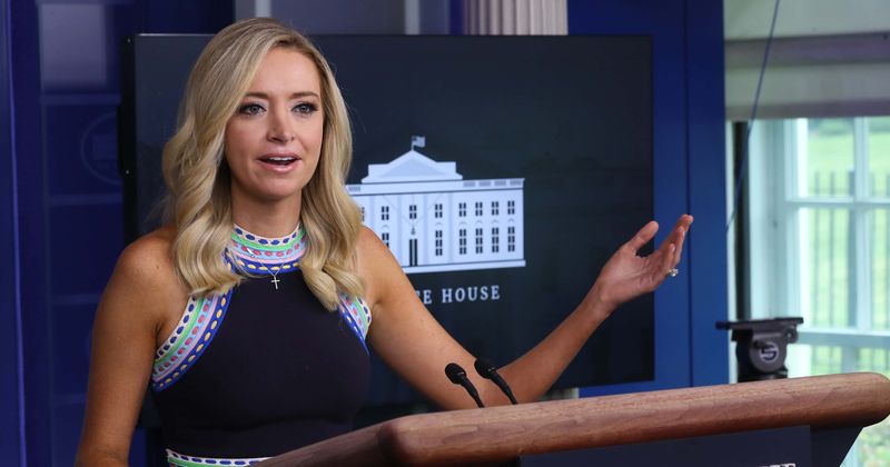 Trump favorite Kayleigh McEnany tweets farewell to White House, Internet says 'good riddance'