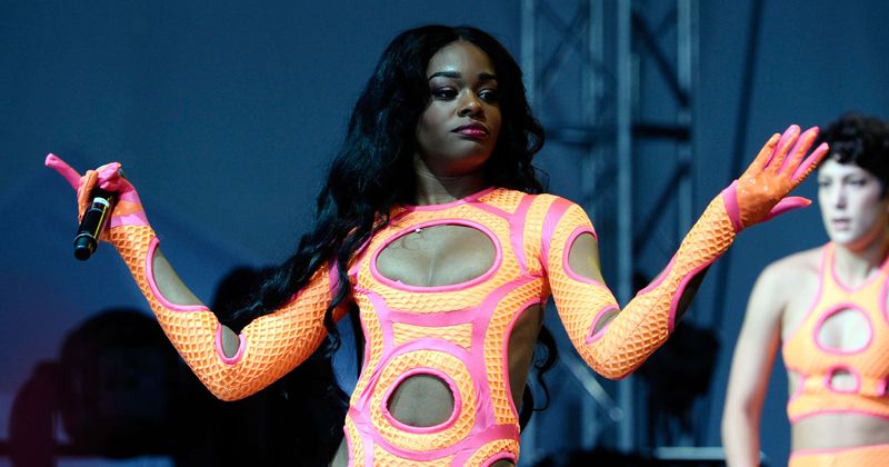 Azealia Banks fashions earrings from bones of her cat Lucifer days after digging its remains and cooking it