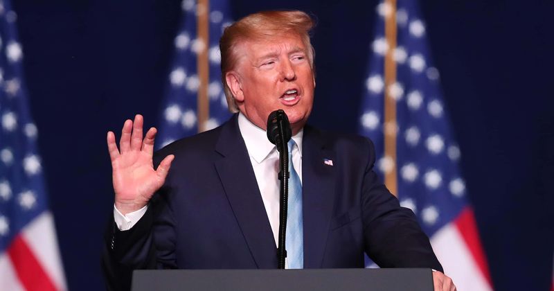 Donald Trump refuses to name Joe Biden as he wishes incoming POTUS 'success' in bizarre farewell speech