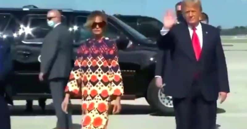 'Disgusted' Melania snubs Donald Trump and walks away from last photo op, Internet asks 'how long before divorce?'