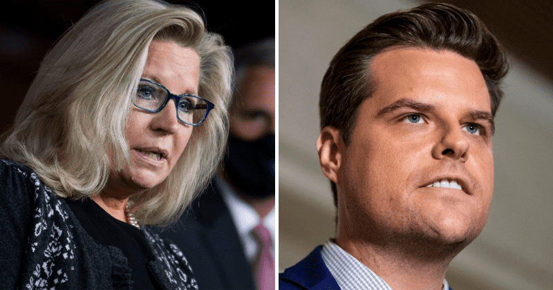 Matt Gaetz mocked for bid to oust Liz Cheney over Trump impeachment vote: 'In Wyoming, men don't wear make-up'
