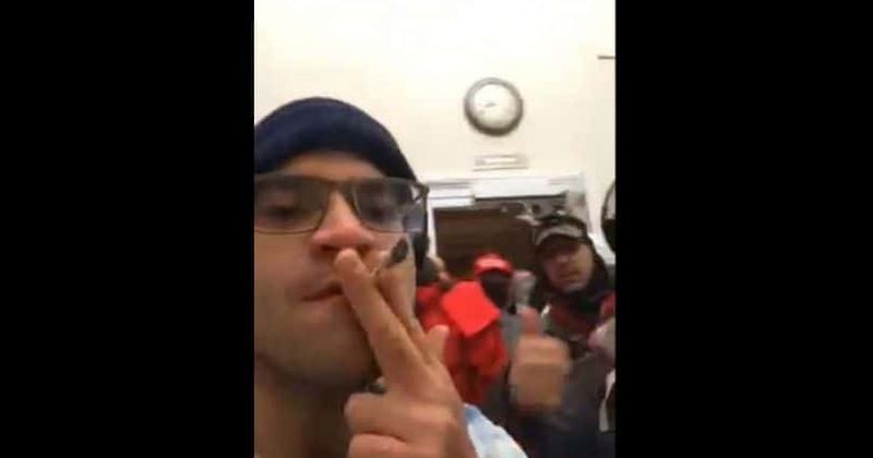 Who is James Bonet? New York rioter seen smoking a joint inside Capitol building charged by FBI