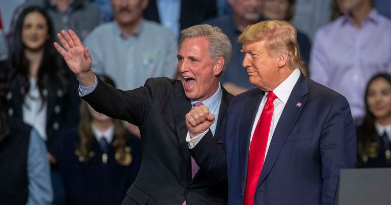 Is Kevin McCarthy scared of Trump? House GOP leader dubbed 'traitor' for flying to Florida ahead of impeachment