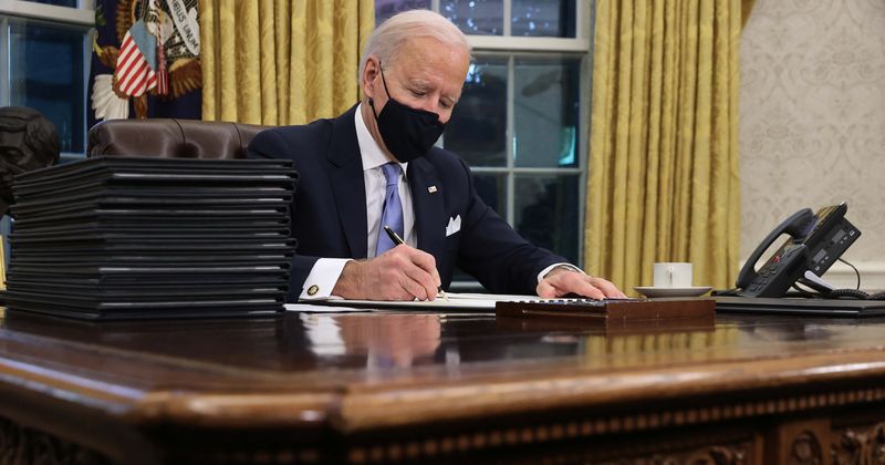 Six state attorneys-general warn Joe Biden against signing 'unconstitutional laws' and presidential overreach