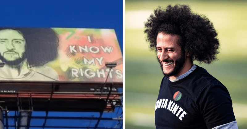 Colin Kaepernick honored with Tampa mural, billboards for being on 'right side of history' ahead of Super Bowl