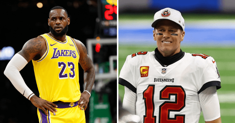 LeBron James trolled after he calls Tom Brady 'GOAT', Internet says 'you don't even sniff the level he is'