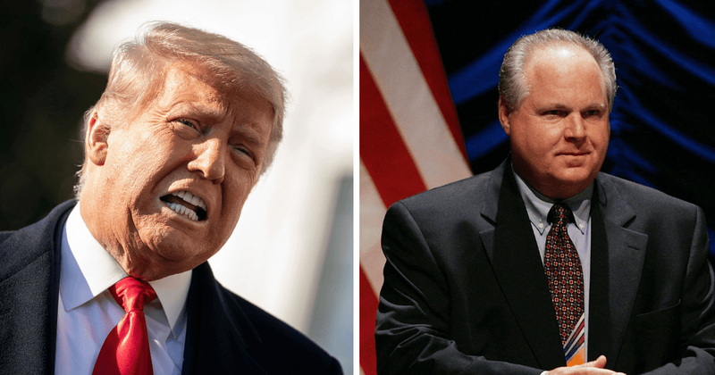 Trump uses Rush Limbaugh's death to repeat claims of winning the election, says 'Rush said we won and so do I'